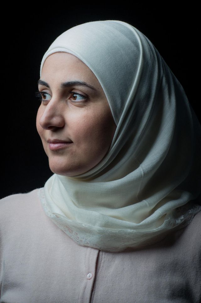 Photo by Martin Thaulow. Portrait of Rawan Abdullah.