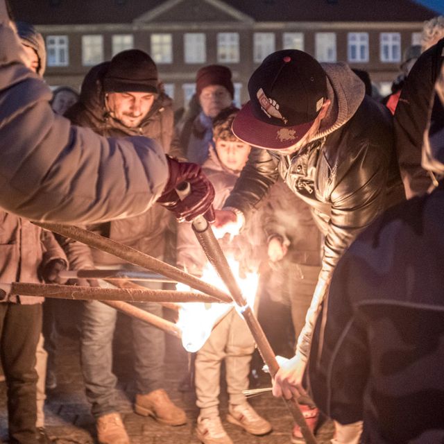  Photo by Vilas Thaulow. Demonstration in Denmark.