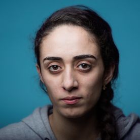 Refugee Portrait by Martin Thaulow