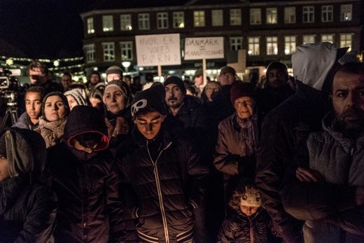  Photo by Vilas Thaulow. Demonstration in Denmark.